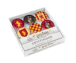 Harry Potter: Gryffindor Glass Magnet Set : Set of 6