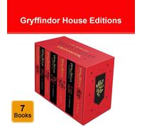 J.K. Rowling – Harry Potter Gryffindor House Editions – Paperback Box Set – 7-book set