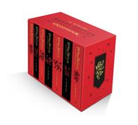 J.K. Rowling – Harry Potter Gryffindor House Editions – Paperback Box Set – 7-book set
