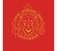 Harry Potter Gryffindor Lion Badge Men's T-Shirt - Red - S - Red