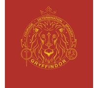 Harry Potter Gryffindor Lion Badge Men's T-Shirt - Red - XL