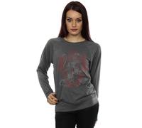 Harry Potter Gryffindor Lion Crest Sweatshirt In Charcoal Charcoal XL