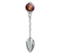 Harry Potter Gryffindor Painted Crest Novelty Collectible Demitasse Tea Coffee Spoon