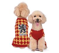 Harry Potter Gryffindor Pet Sweater - Medium | Dog Costume & Accessories for Hogwarts Houses, Gryffindor Red