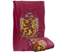 Harry Potter Gryffindor Quidditch Crest Super Soft Silky Feel Blanket - 36 x 58 Inch