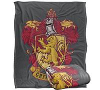 HARRY POTTER Gryffindor Rough Crest Officially Licensed Silky Touch Super Soft Throw Blanket 152 x 127 cm