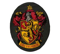 Groovy Uk Harry Potter Gryfindor Shield Indoor Mat, 80 cm x 100 cm Size, Black/Burgundy/Yellow