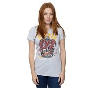 Harry Potter Gryffindor Seeker Cotton T-Shirt In Grey Grey S