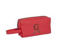 Harry Potter Gryffindor Toiletry Bag for Travel & Daily Use - Spacious Zip-Up Pouch in Red with Iconic Crest - Official Licensed Gift for Kids, Teens & Adults - Designed in Spain