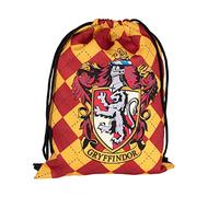 Harry Potter Gym Bag - Gryffindor Sports Bag Backpack Fabric Backpack with Drawstring Red/Yellow, multicoloured, 40 x 35 cm