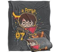HARRY POTTER H. Potter 07 Quidditch Chibi Officially Licensed Silky Touch Super Soft Throw Blanket 152 x 127 cm