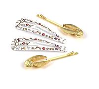 Harry Potter Hair Accessories Set (Golden Snitch Design) - 4-Piece Wizarding World Hair Clip Set - 2 Hair Grips and 2 Snap Clips - Official Harry Potter Gifts for Women and Men