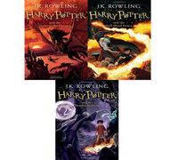 Harry Potter & Half-Blood, Deathly, Order of Phoenix 3 Books Collection Set NEW