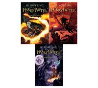 Harry Potter & Half-Blood, Deathly, Order of Phoenix 3 Books Collection Set NEW