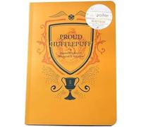 Harry Potter Half Moon Bay A5 Soft Notebook - Proud Hufflepuff - Journal Notebook A5 Merch - Hufflepuff Merchandise