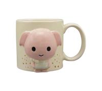 Harry Potter Half Moon Bay Dobby | Moulded Dobby Kawaii Ceramic Work 350ml Mug | Official Merchandise | Office Gifts