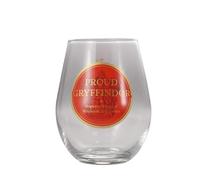 Harry Potter Half Moon Bay Gryffindor | Proud Gryffindor Glass Tumbler - 325ml | Official Merchandise | Birthday Gift