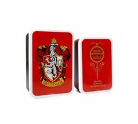 Harry Potter Half Moon Bay Gryffindor Snack Box | 2 Set Bento Lunch Box for Kids & Adults | Red Gryffindor Crest & Values on Each Box