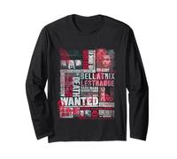 Harry Potter Halloween Design Bellatrix Lestrange Wanted Long Sleeve T-Shirt