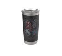 Harry Potter Hand Drawn Hogwarts Shield Stainless Steel Insulated Tumbler