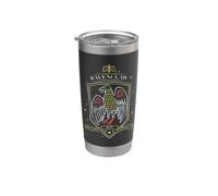 Harry Potter Hand Drawn Ravenclaw Shield Stainless Steel Insulated Tumbler