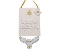Harry Potter Hanging Wall Plaque - Hogwarts Acceptance Letter Sign