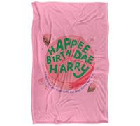 Harry Potter Happee Birthdae Blanket Multicoloured (147Cm X 91Cm)