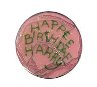 Harry Potter Happee Birthdae Harry Enamel Pin Badge Official Licensed Wizarding World Collectible Brooch, Glow in The Dark Birthday Cake Pin, Gift for Harry Potter Fans & Collectors