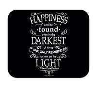 Harry Potter Happiness Quote Low Profile Thin Rubber Mouse Pad Mousepad