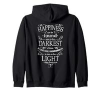 Harry Potter Happiness Quote Zip Hoodie
