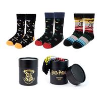 CERDÁ Life's Little Moments Socks – Harry Potter Unisex 3-Pack, Multicoloured, Size 38-45