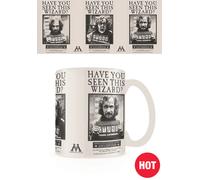 Harry Potter Heat Change Mug - Wanted Sirius Black - Official Ceramic Coffee Mug