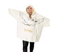 Harry Potter Hedwig Blanket Hoodie | Womens Beige | Official Merch Beige