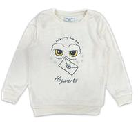 Harry Potter Hedwig Coral Fleece Sweatshirt for Girls (as8, age, 5_years, 6_years, regular)