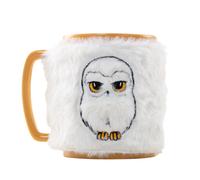 Harry Potter Hedwig Fuzzy Mug, 450ml Mug with Fluffy Cover, Licensed, Wizards