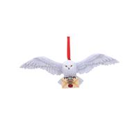 Nemesis Now Harry Potter Hedwig Hanging Ornament, Polyethylene Terephthalate, White, 13cm, for Birthday