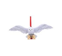 Nemesis Now Harry Potter Hedwig Hanging Ornament, Polyethylene Terephthalate, White, 13cm, for Birthday
