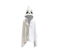 Groovy Uk Harry Potter Hedwig Hooded Wraparound Kids Towel, Black/White,70 x 140 cm