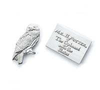 Hedwig & Letter Pin Badge