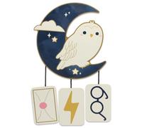 Harry Potter Hedwig on the Moon Wood Wall Decor - Magical Harry Potter Sign for Bedroom or Nursery
