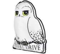 Harry Potter Hedwig owl cushion white/grey, printed, made from 100% polyester, in a polybag.