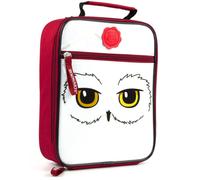 Harry Potter Hedwig Zip Lunch Bag | Unisex Kids Red | Officially Licensed Merch Harry Potter Red One Size