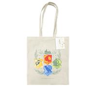 Harry Potter (Herbology Crests) Natural Tote Bag