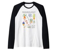Harry Potter Herbology Witchcraft and Wizardry Raglan Baseball Tee
