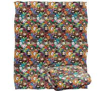 HARRY POTTER Hero Chibi Collage Officially Licensed Silky Touch Super Soft Throw Blanket 152 x 127 cm