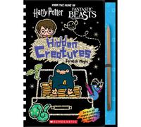 Harry Potter Hidden Creatures Scratch Magic Book
