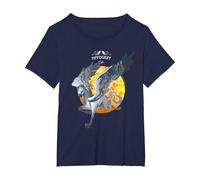 Harry Potter Hippogriff T-Shirt, Women's Plus, Navy Blue, 3X