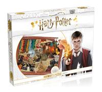 Harry Potter Hogwarts 1000 pc Puzzle: Featuring iconic scenes set in Hogwarts
