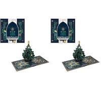Harry Potter Hogwarts 24 Day Pop Up Christmas Tree Book Advent Calendar - Officially Licensed Gifts & Seasonal Decor For Kids Bedroom | Paladone (Pack of 2)