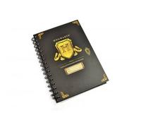 Harry Potter Hogwarts A5 Wirebound Notebook In Black Black One Size
